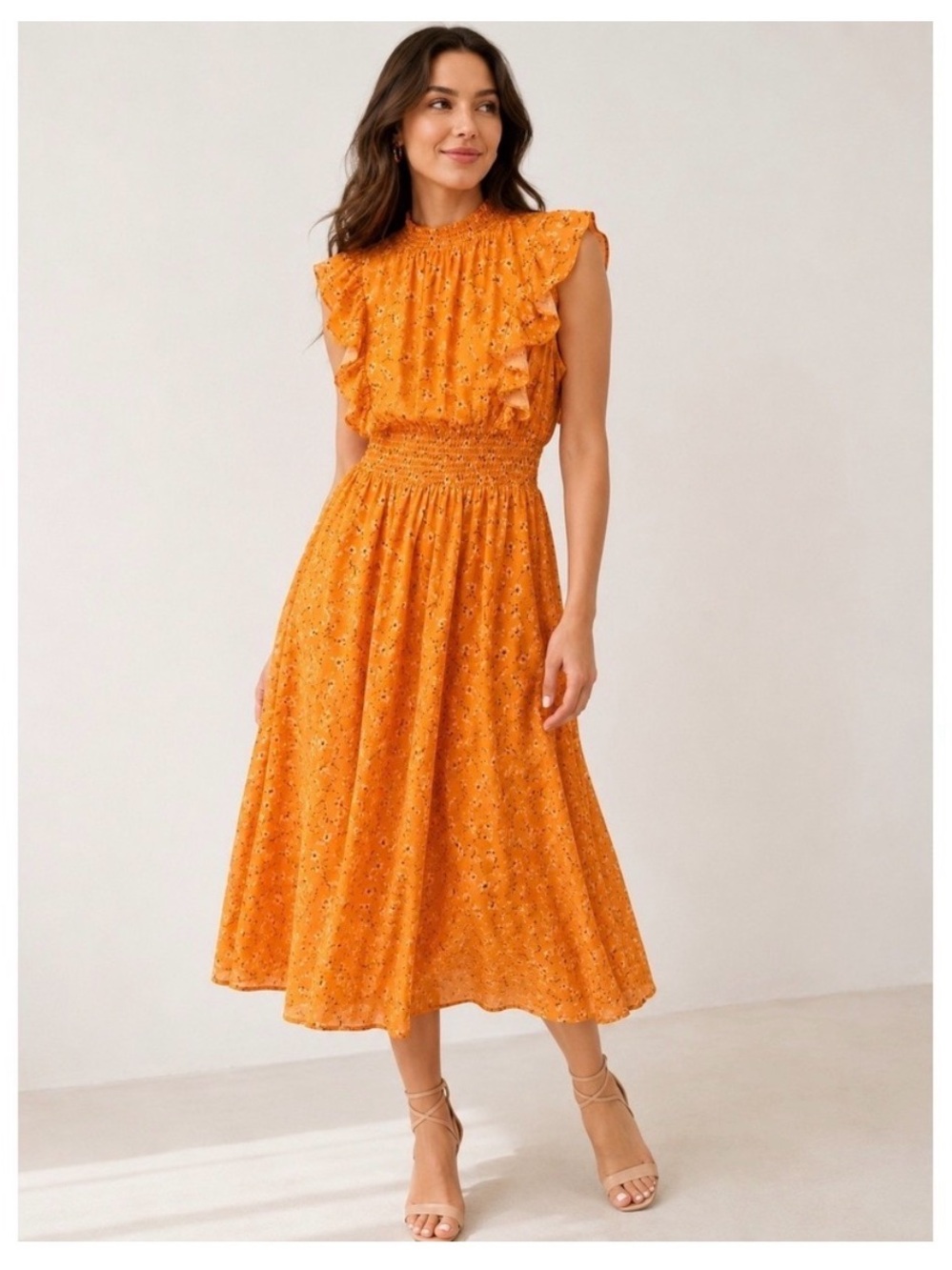 Alexia Admor Joanna Floral Midi Dress | Size: 8